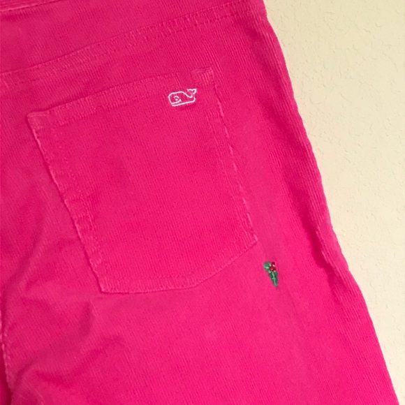 *SOLD* Vineyard Vines Pink Corduroy Pants 16 - Picture 4 of 5